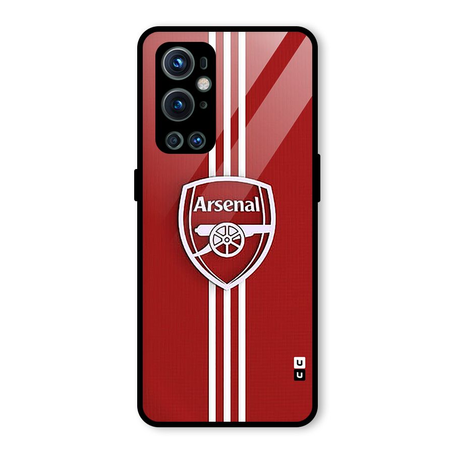 Arsenal Club Glass Back Case for OnePlus 9 Pro