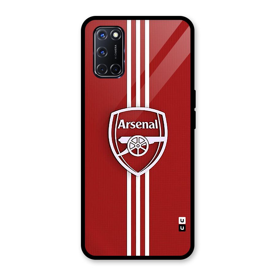 Arsenal Club Glass Back Case for Oppo A52