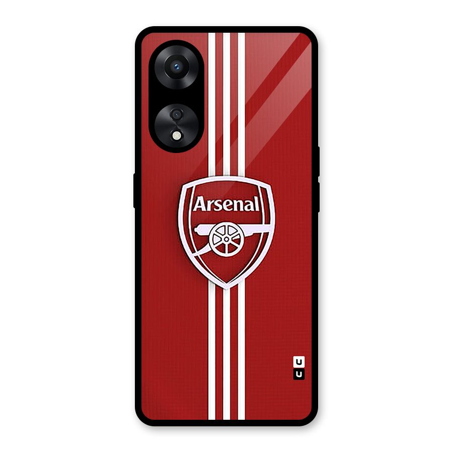 Arsenal Club Glass Back Case for Oppo A78