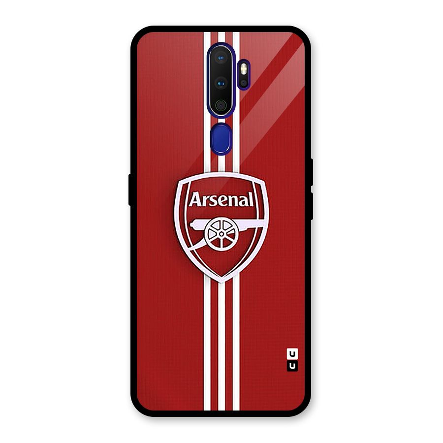 Arsenal Club Glass Back Case for Oppo A9 (2020)