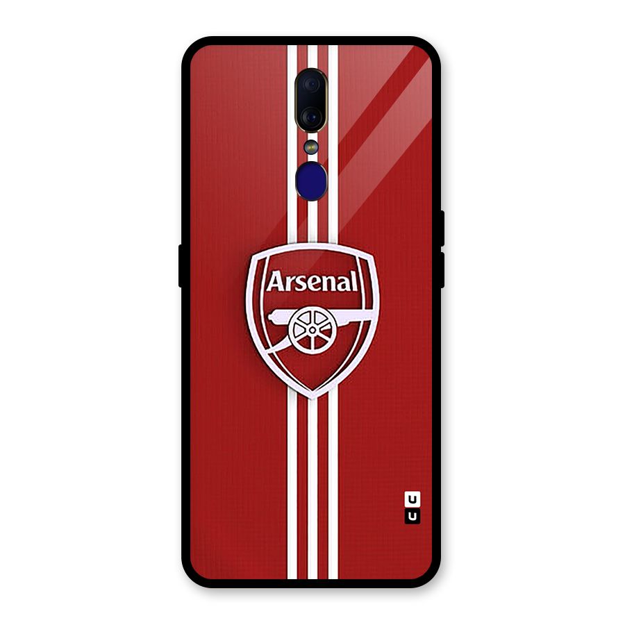 Arsenal Club Glass Back Case for Oppo F11