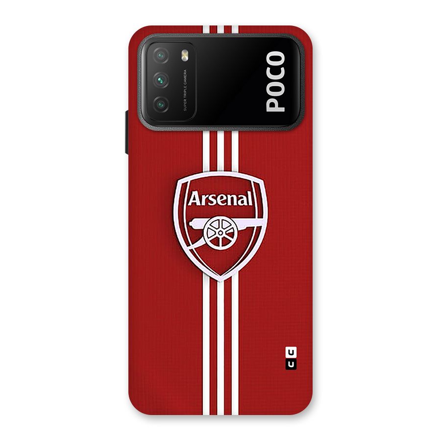 Arsenal Club Back Case for Poco M3