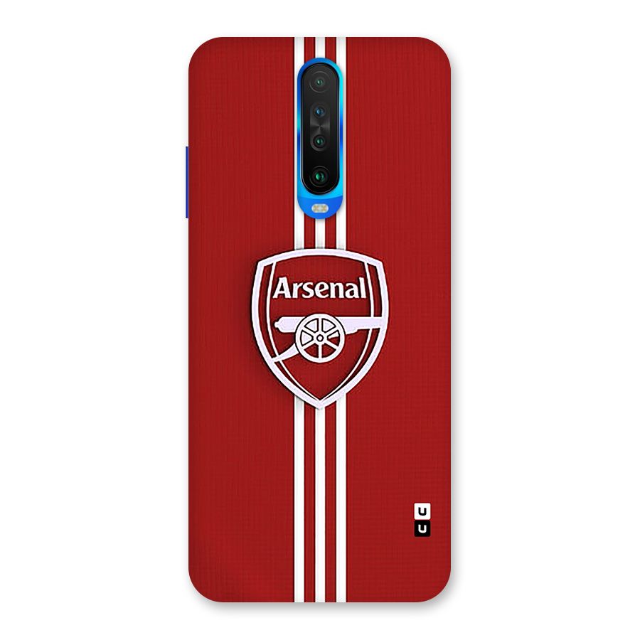 Arsenal Club Back Case for Poco X2