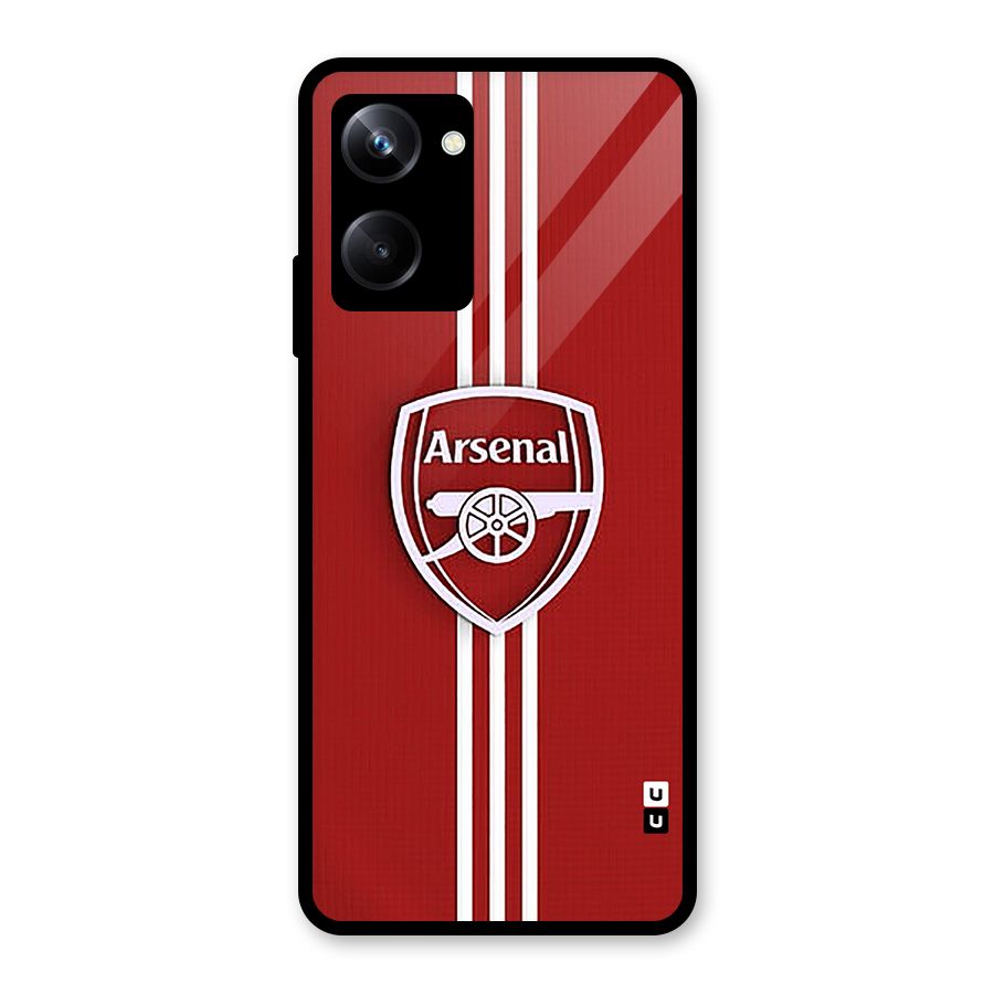 Arsenal Club Glass Back Case for Realme 10 Pro