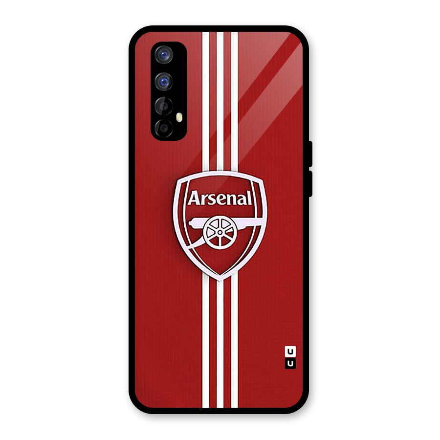 Arsenal Club Glass Back Case for Realme 7