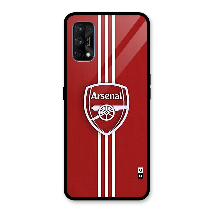 Arsenal Club Glass Back Case for Realme 7 Pro