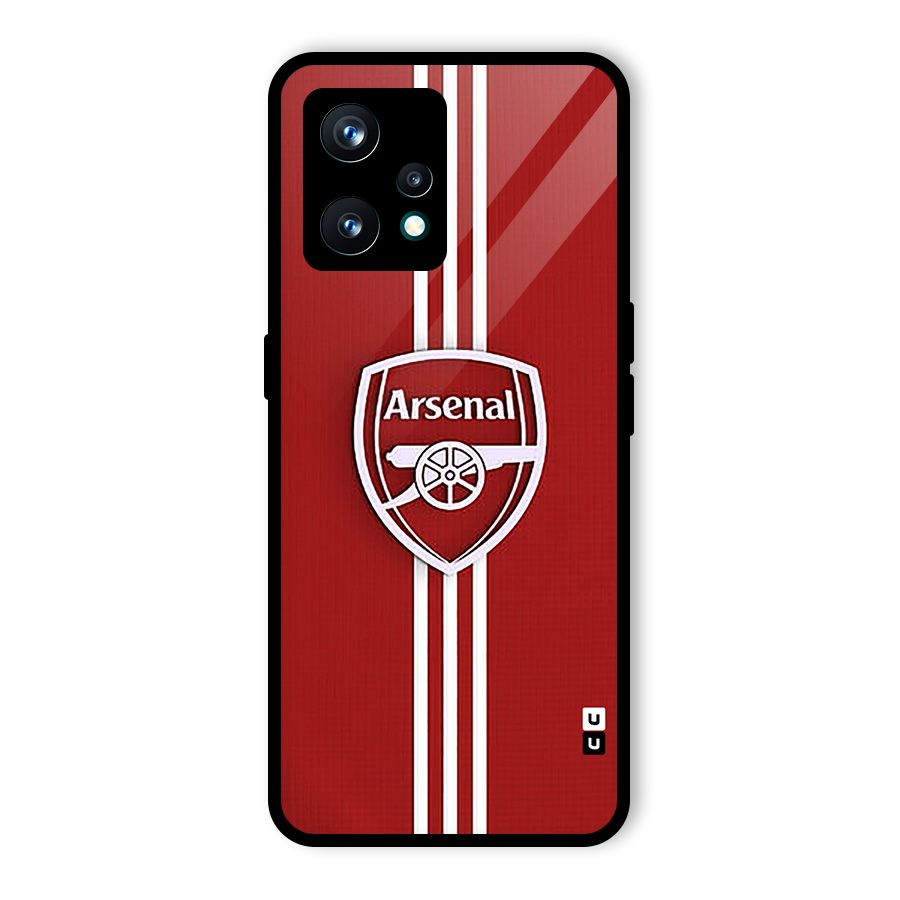 Arsenal Club Glass Back Case for Realme 9 Pro Plus 5G