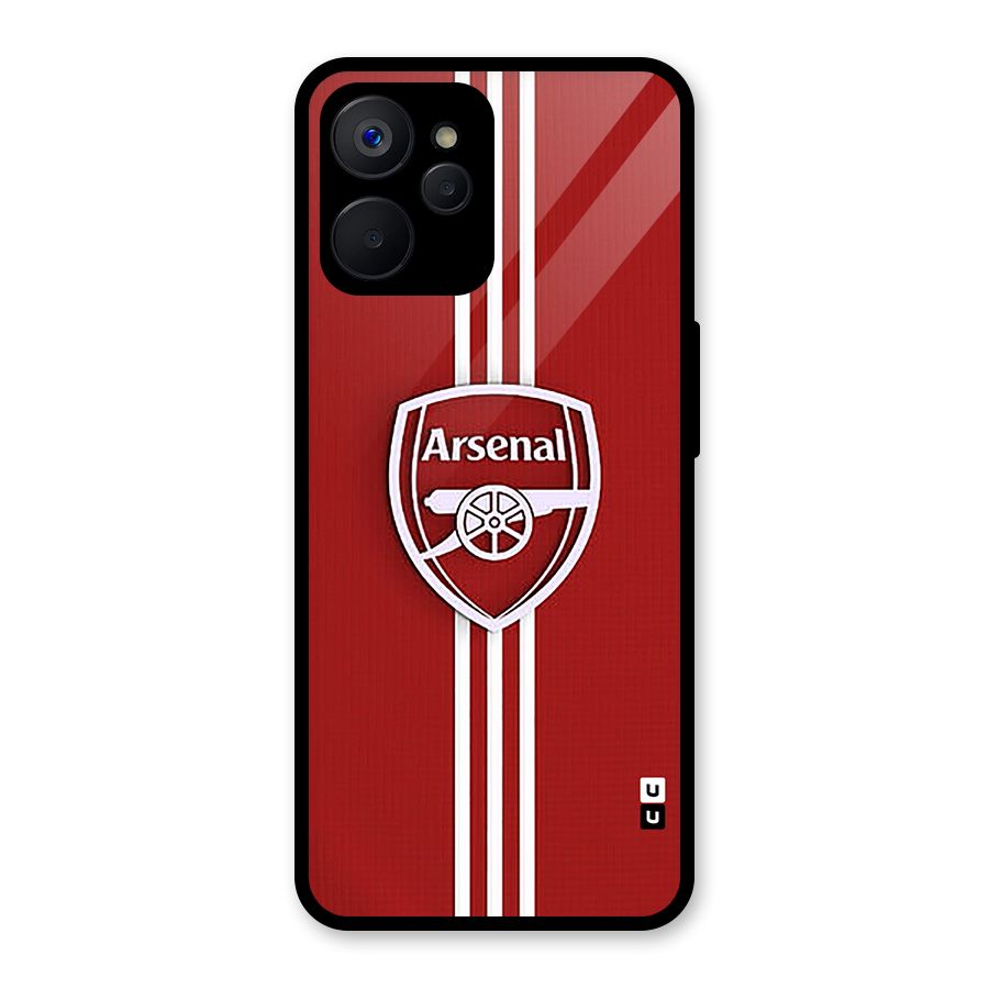 Arsenal Club Glass Back Case for Realme 9i 5G