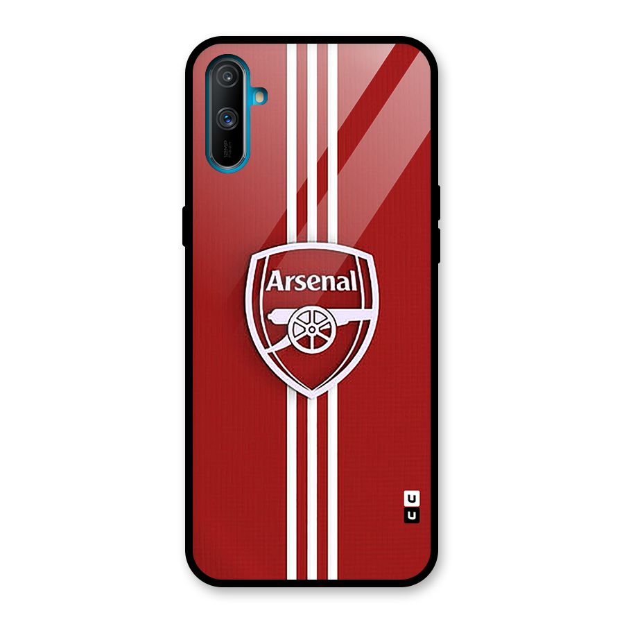 Arsenal Club Glass Back Case for Realme C3