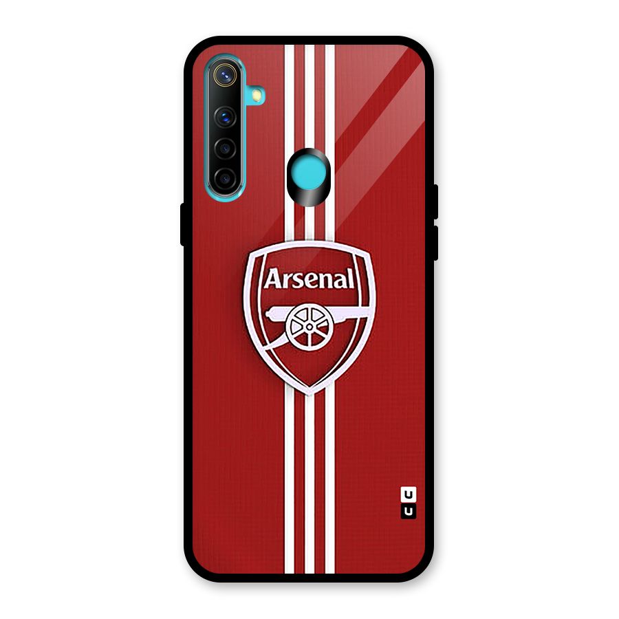 Arsenal Club Glass Back Case for Realme Narzo 10