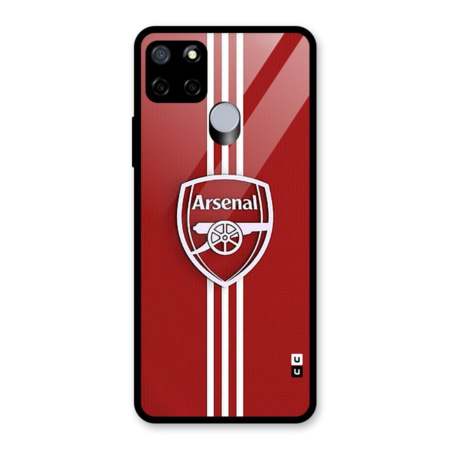 Arsenal Club Glass Back Case for Realme Narzo 30A