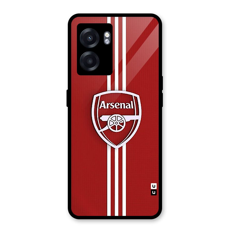 Arsenal Club Glass Back Case for Realme Narzo 50 5G