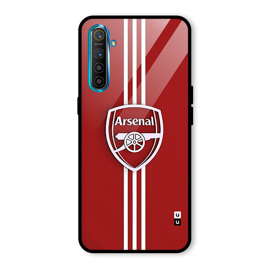 Arsenal Club Glass Back Case for Realme X2