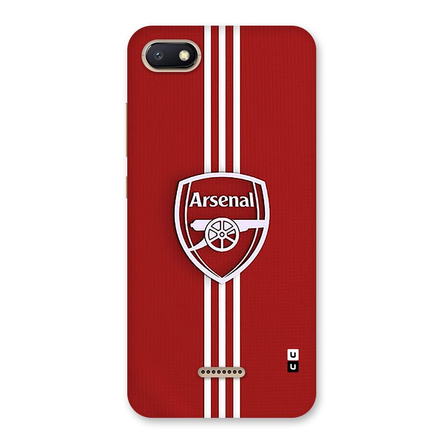 Arsenal Club Back Case for Redmi 6A