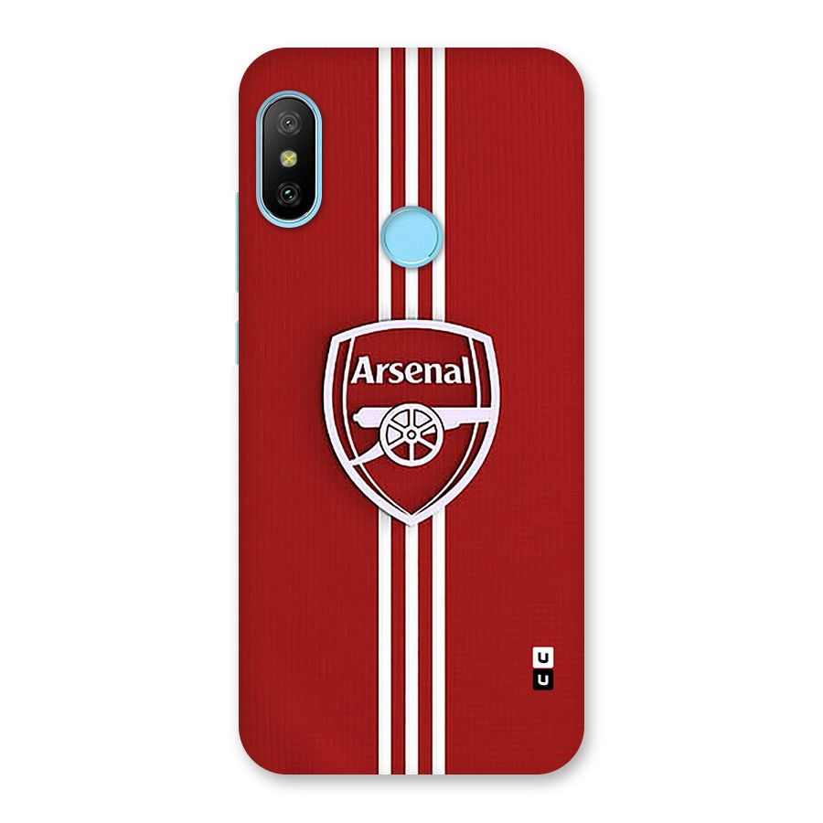 Arsenal Club Back Case for Redmi 6 Pro