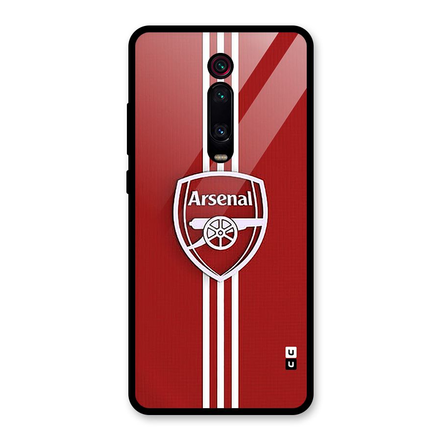Arsenal Club Glass Back Case for Redmi K20