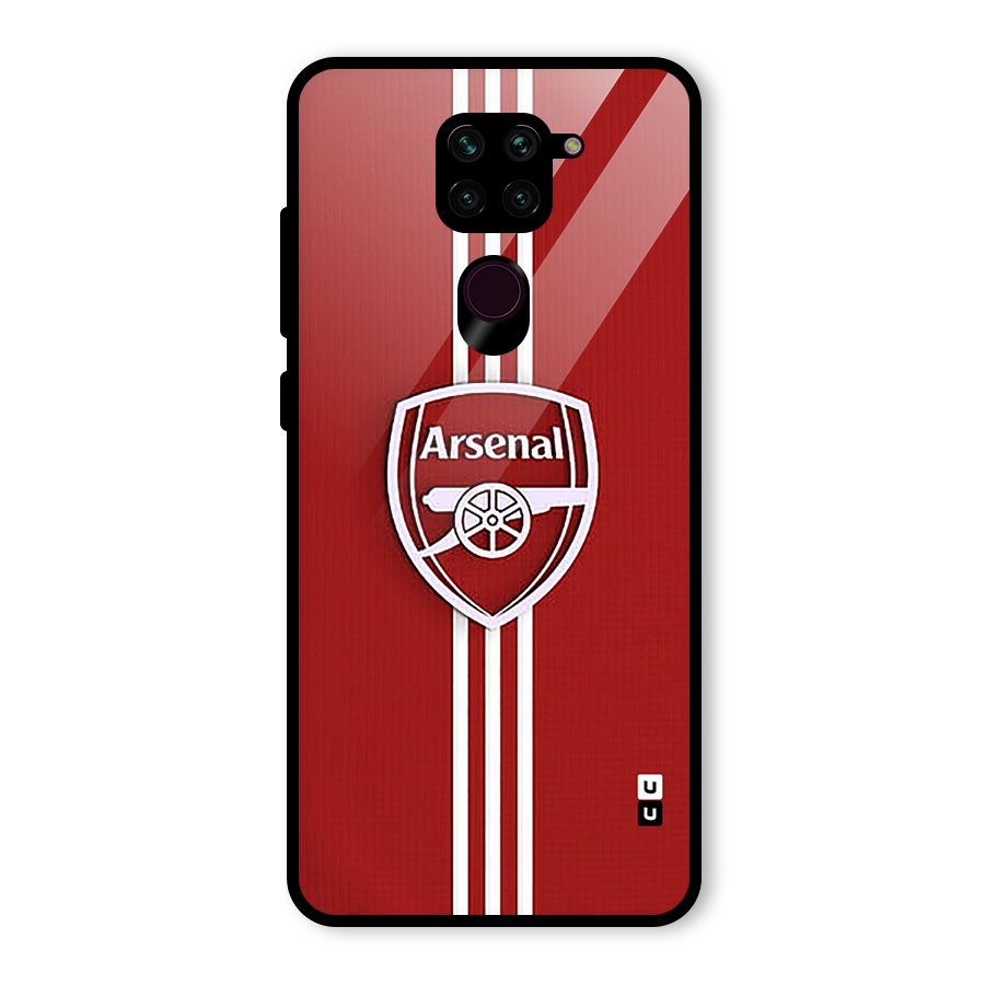 Arsenal Club Glass Back Case for Redmi Note 9