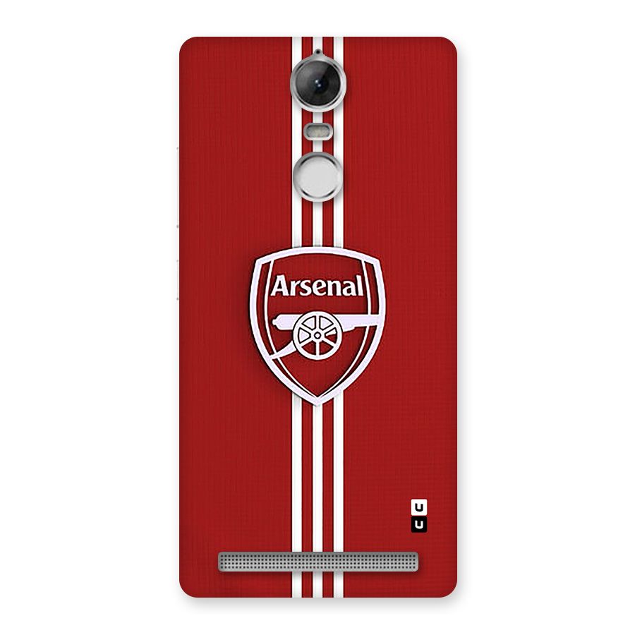 Arsenal Club Back Case for Vibe K5 Note