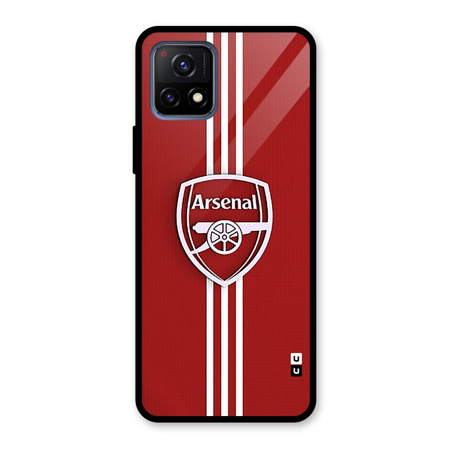 Arsenal Club Glass Back Case for Vivo Y72 5G