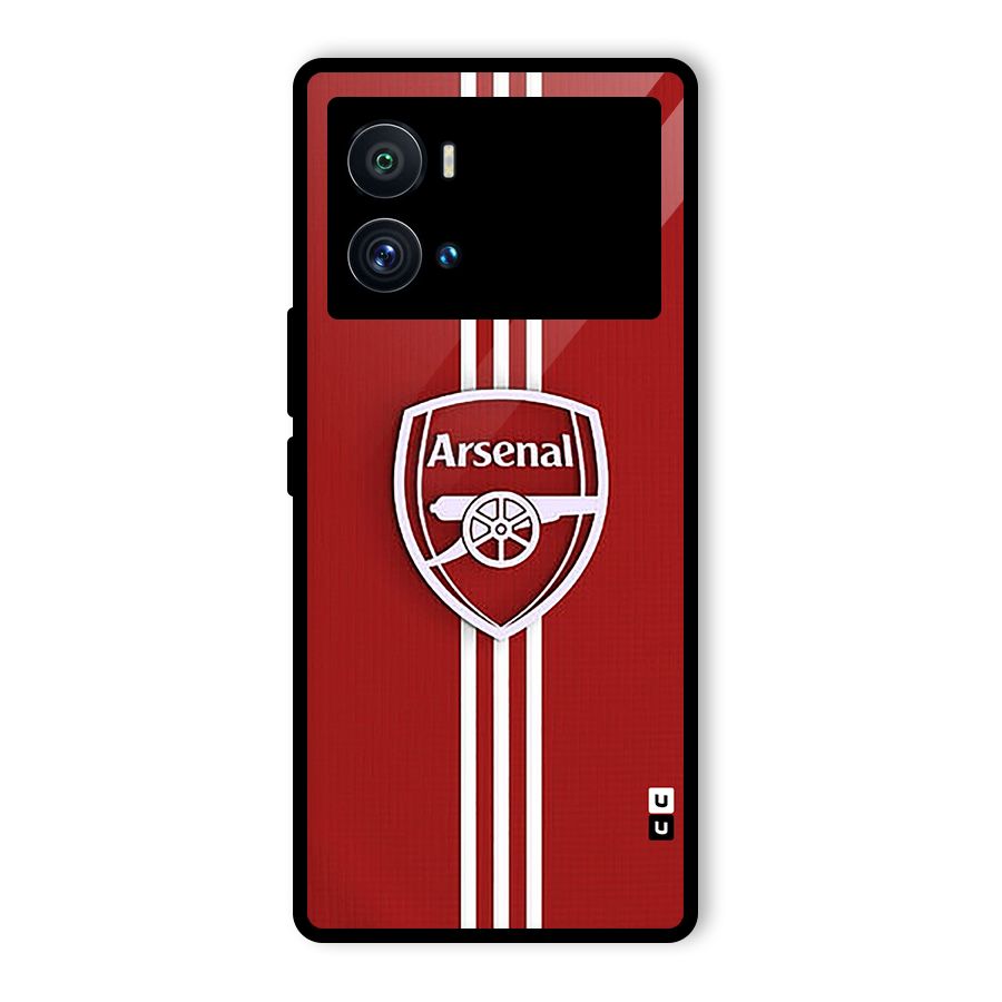 Arsenal Club Glass Back Case for Vivo iQOO 9 Pro