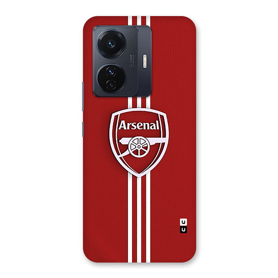 Arsenal Club Glass Back Case for Vivo iQOO Z6 Pro