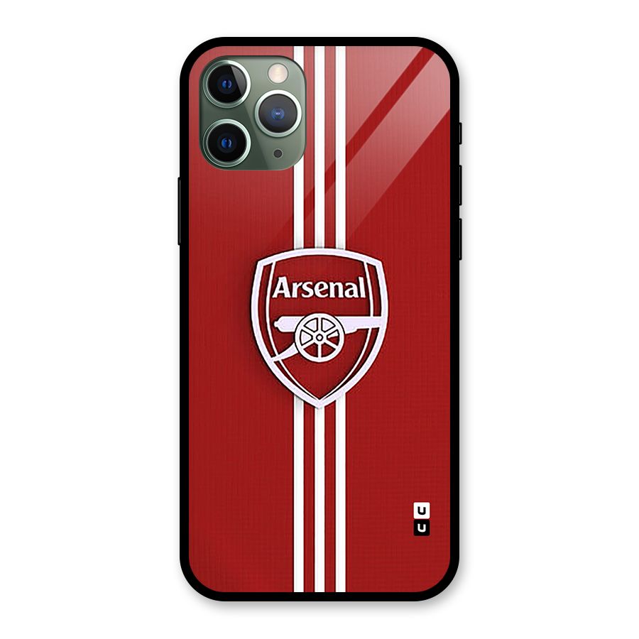 Arsenal Club Glass Back Case for iPhone 11 Pro