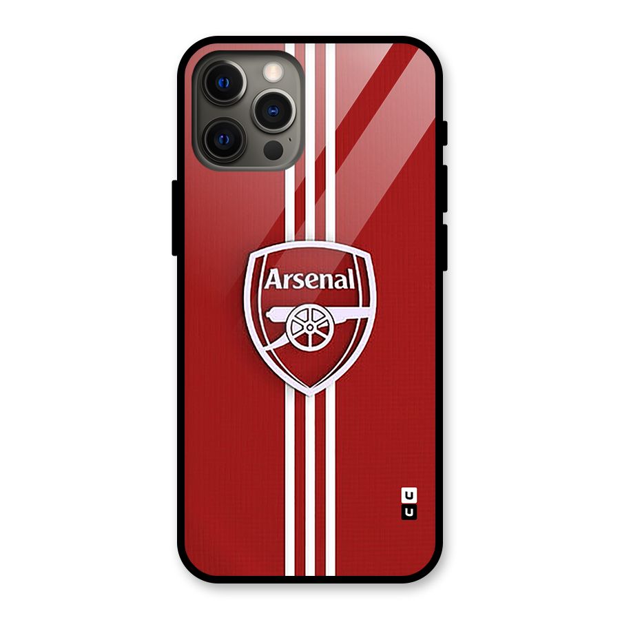 Arsenal Club Glass Back Case for iPhone 12 Pro Max