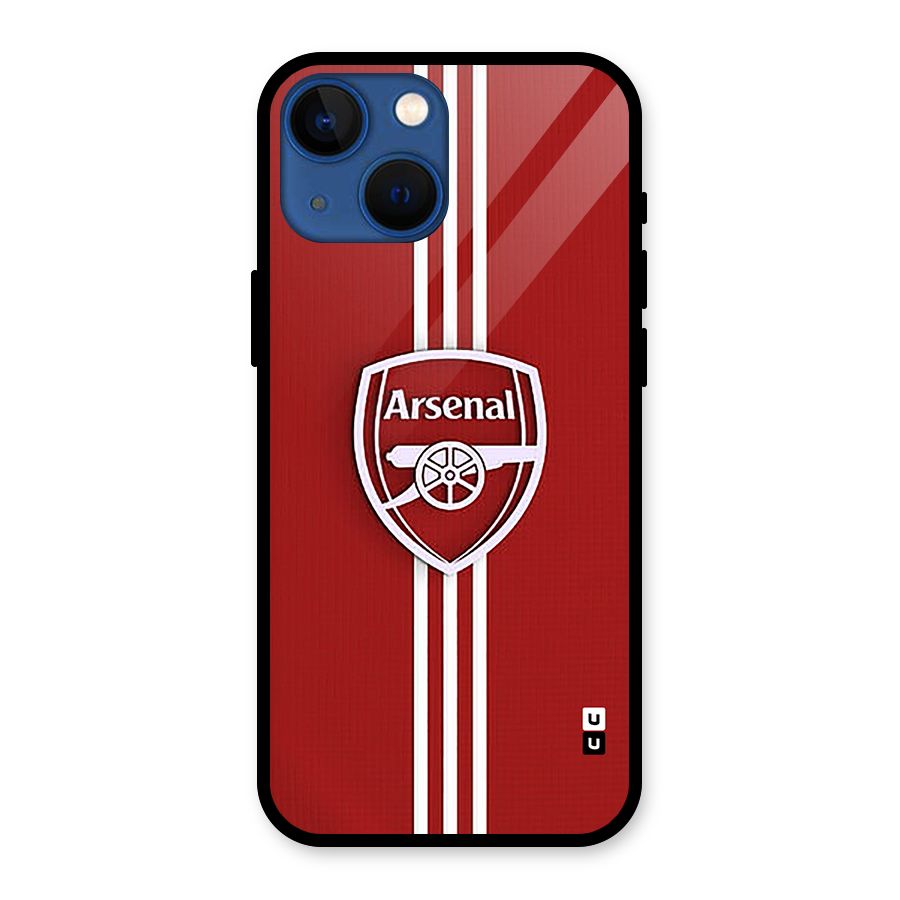 Arsenal Club Glass Back Case for iPhone 13 Mini