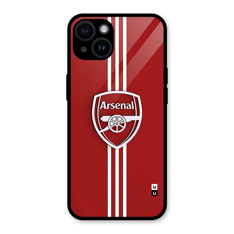 Arsenal Club Glass Back Case for iPhone 14