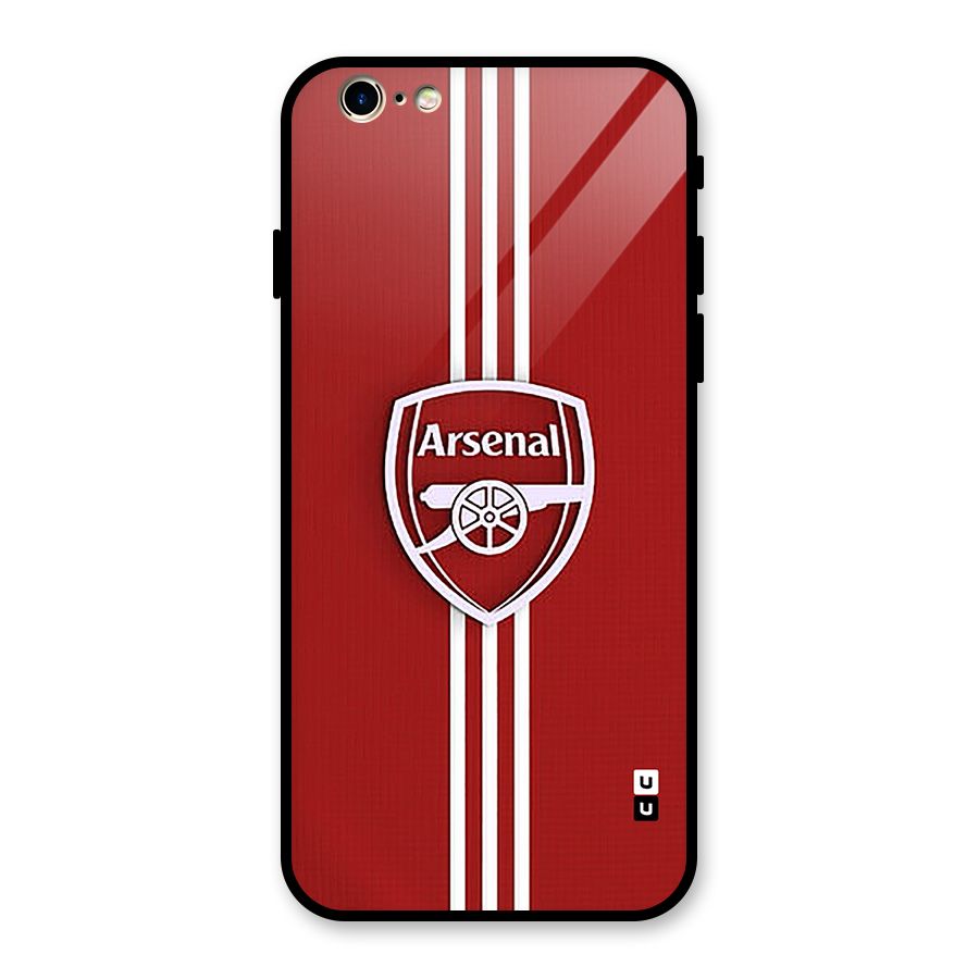 Arsenal Club Glass Back Case for iPhone 6 6S