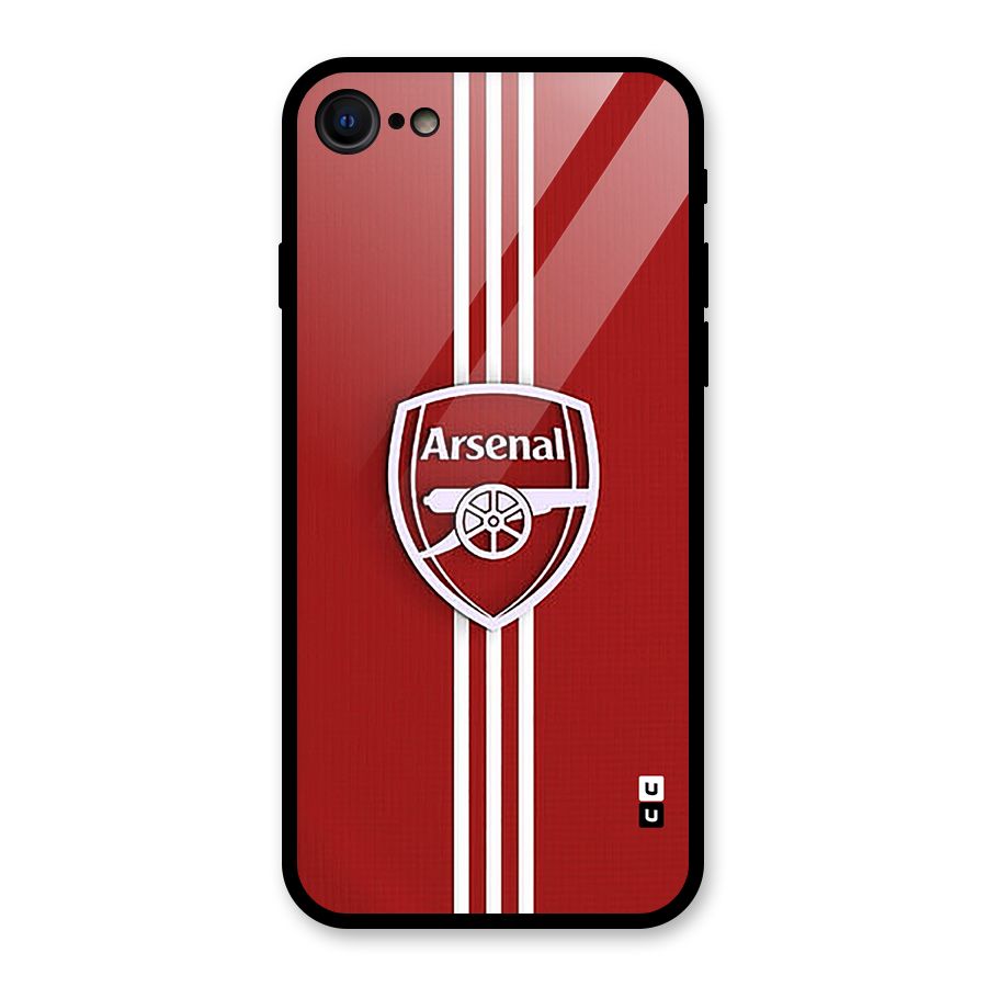 Arsenal Club Glass Back Case for iPhone 7