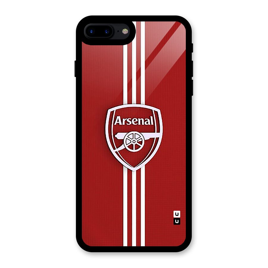 Arsenal Club Glass Back Case for iPhone 8 Plus