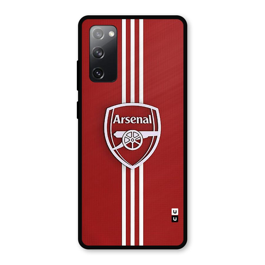 Arsenal Club Metal Back Case for Galaxy S20 FE