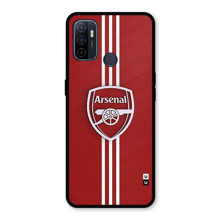 Arsenal Club Metal Back Case for Oppo A53