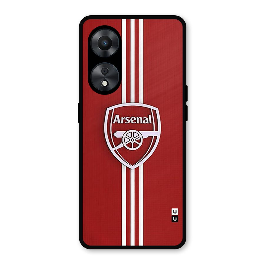 Arsenal Club Metal Back Case for Oppo A78