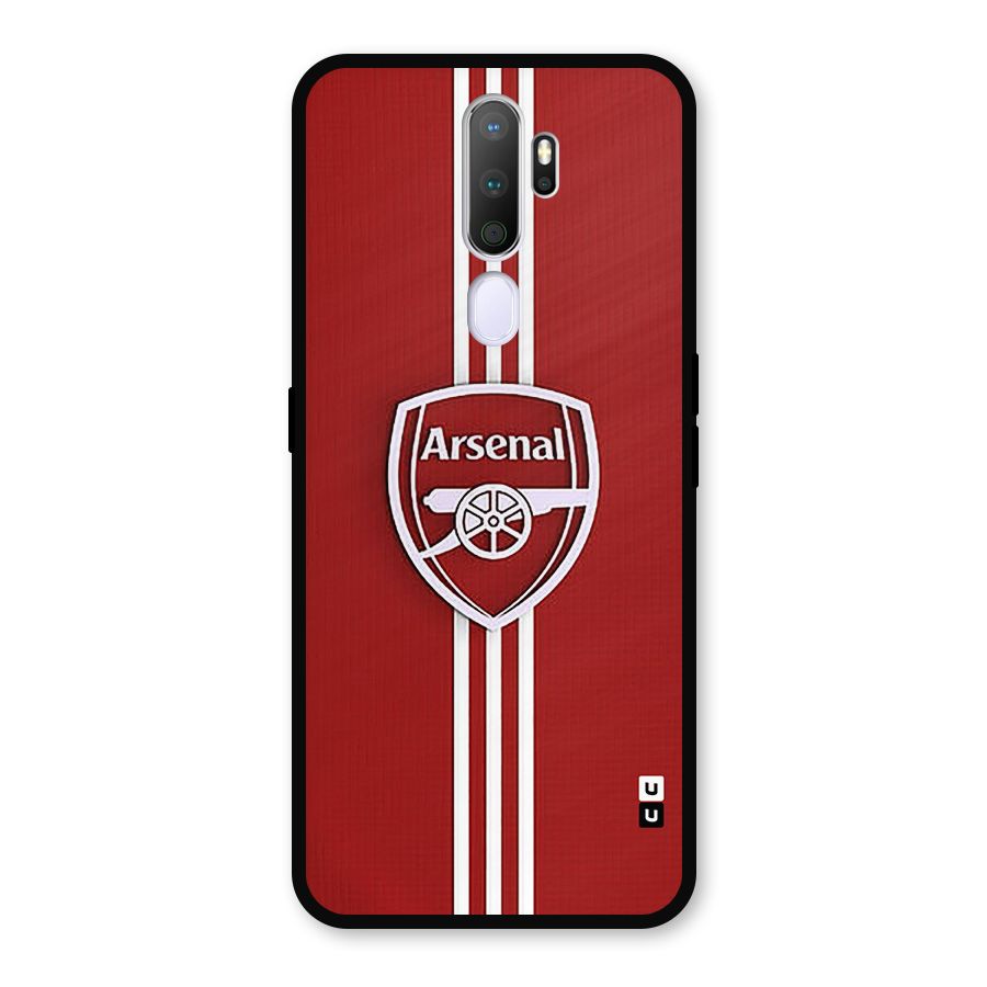 Arsenal Club Metal Back Case for Oppo A9 (2020)