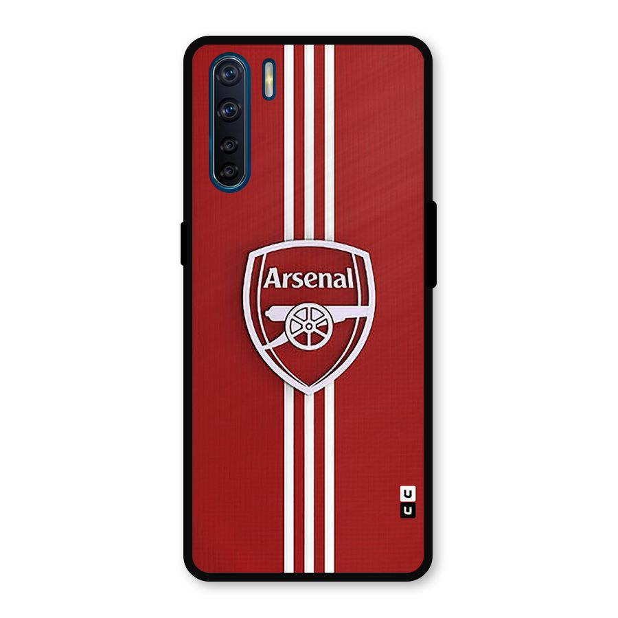 Arsenal Club Metal Back Case for Oppo F15