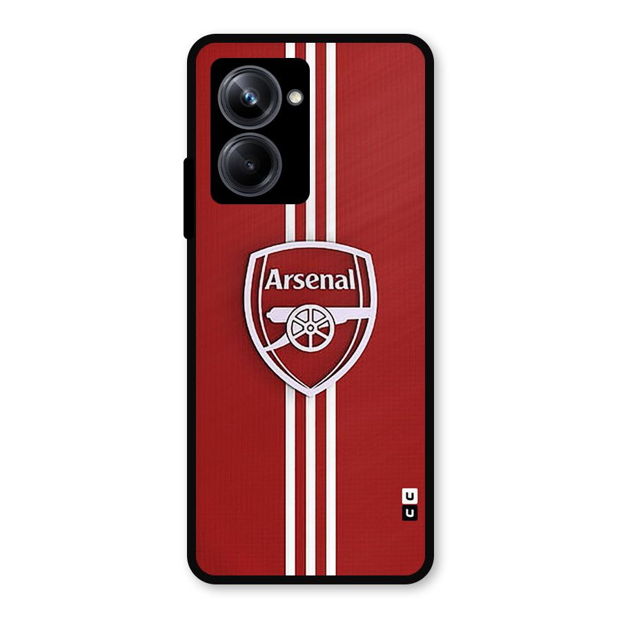 Arsenal Club Metal Back Case for Realme 10 Pro
