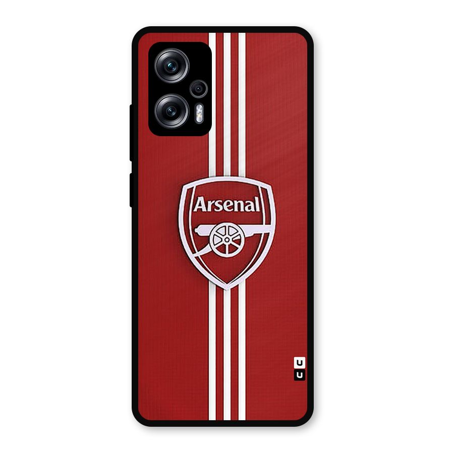 Arsenal Club Metal Back Case for Redmi K50i