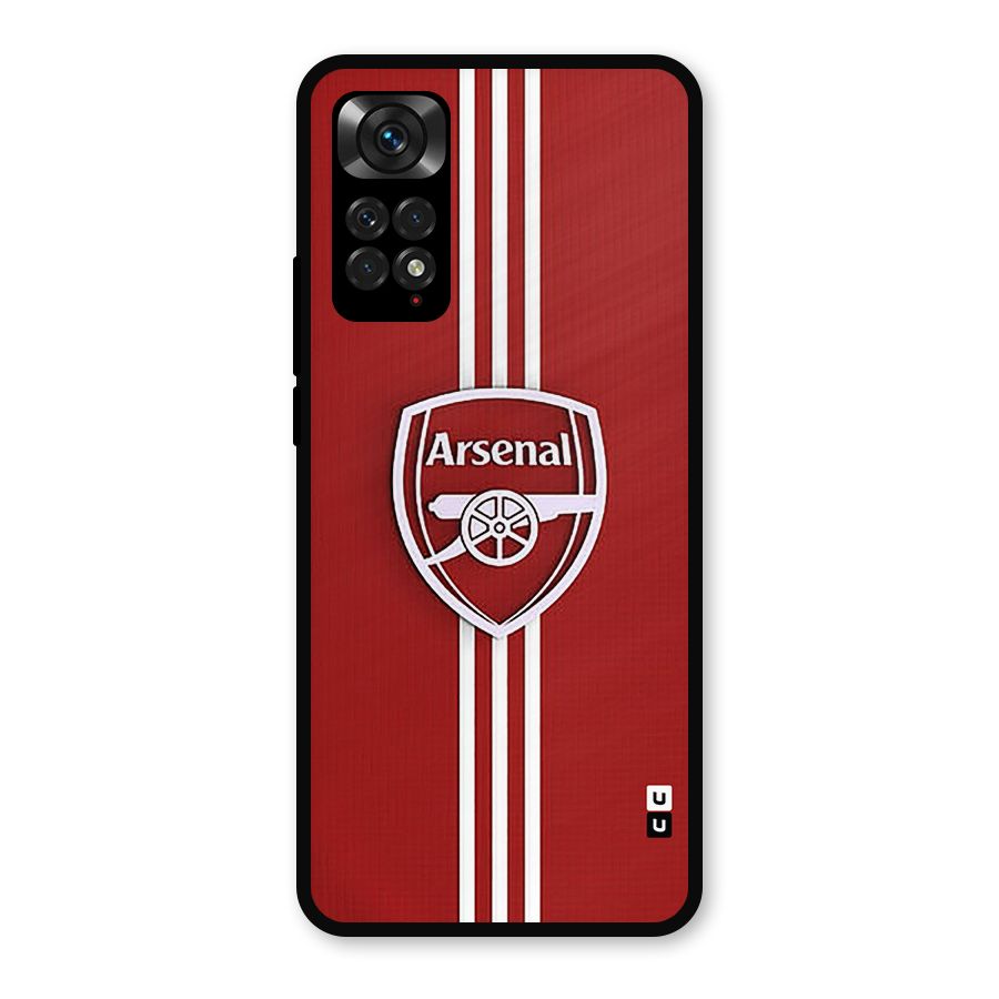 Arsenal Club Metal Back Case for Redmi Note 11s