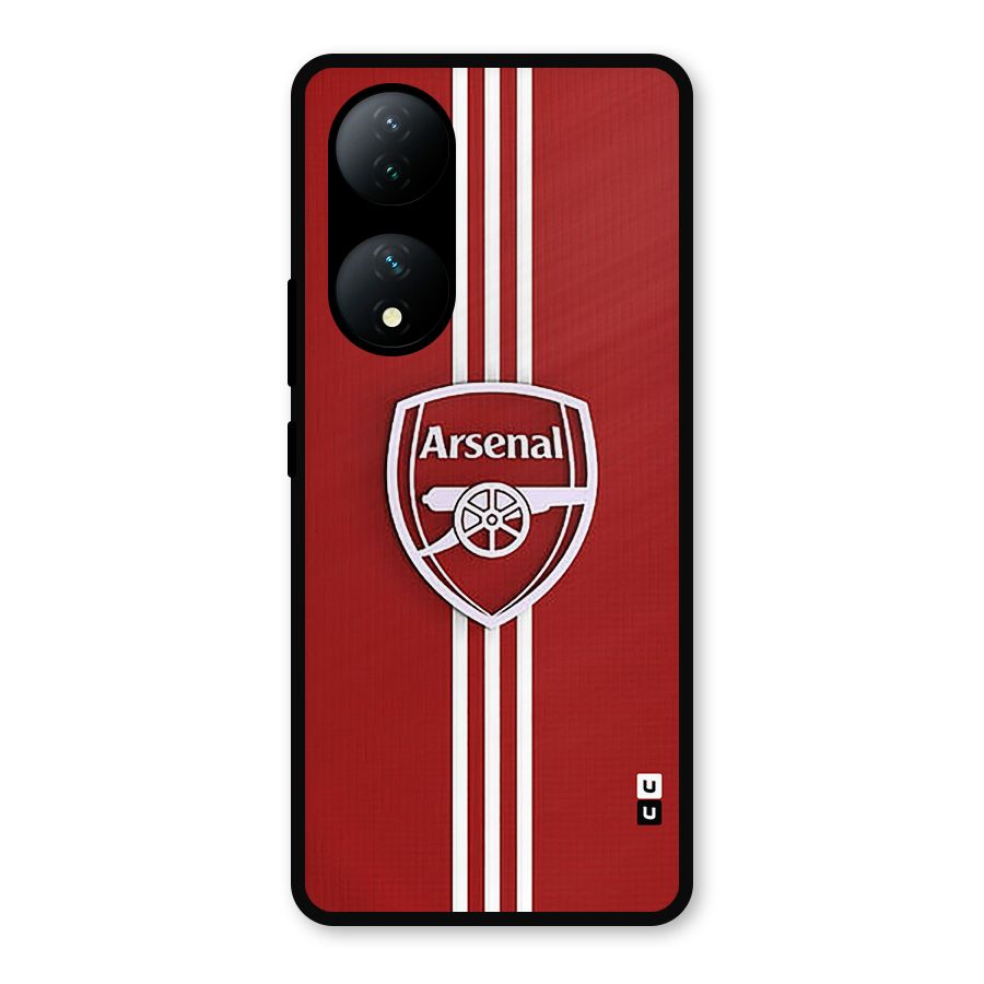 Arsenal Club Metal Back Case for Vivo Y100