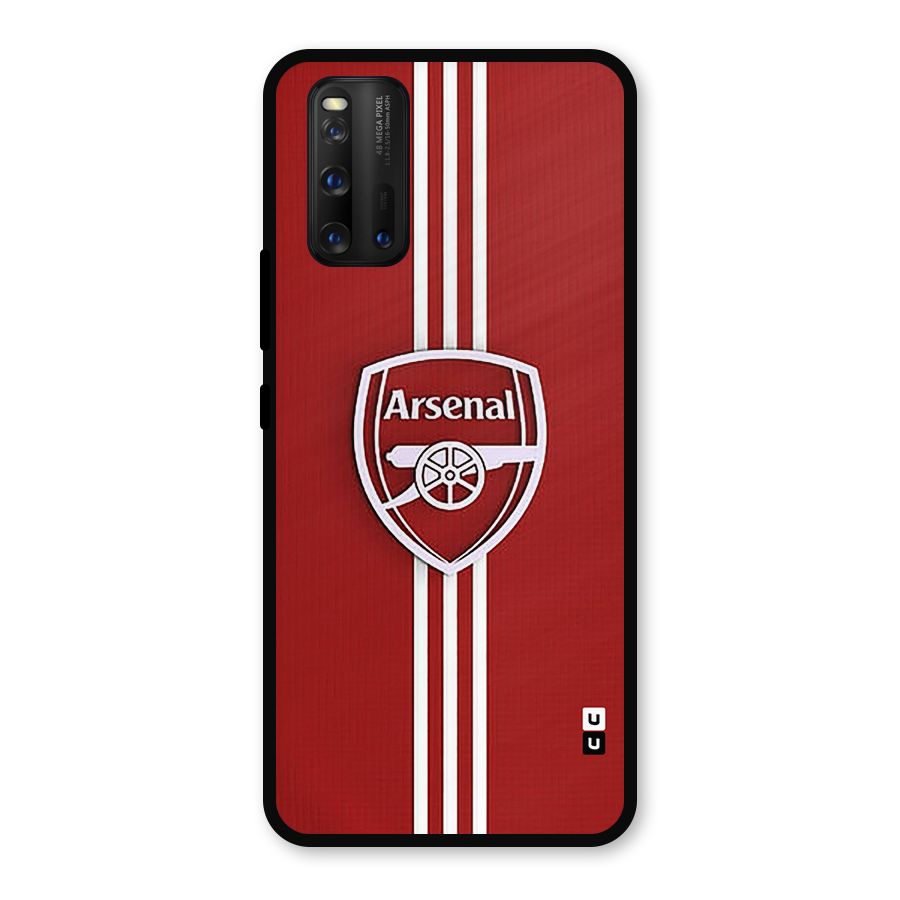 Arsenal Club Metal Back Case for iQOO 3