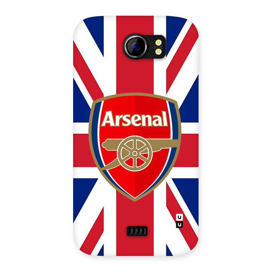 Arsenal Flag Back Case for Canvas 2 A110
