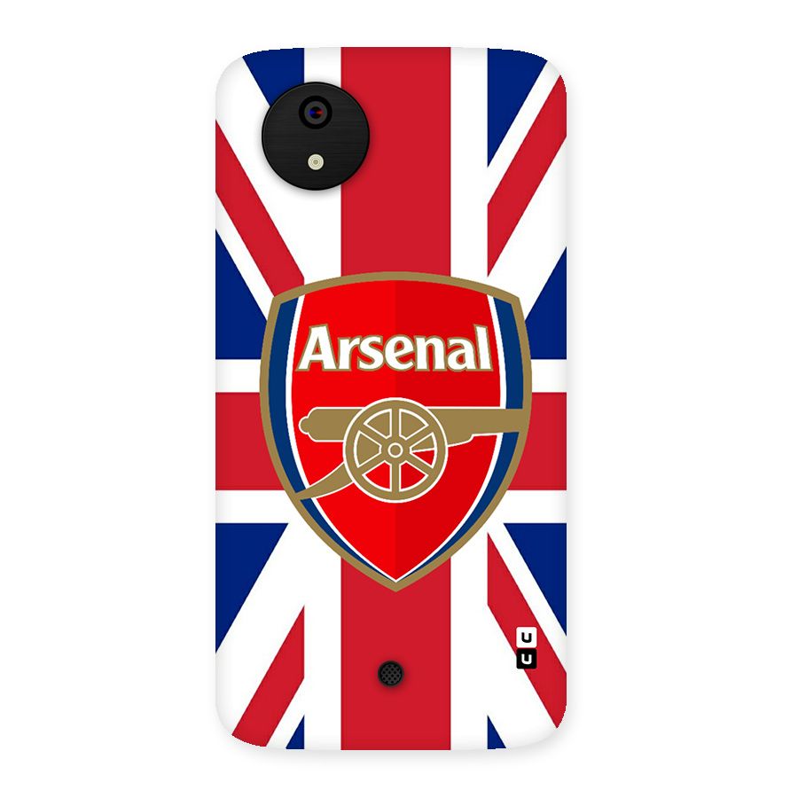 Arsenal Flag Back Case for Canvas A1  AQ4501