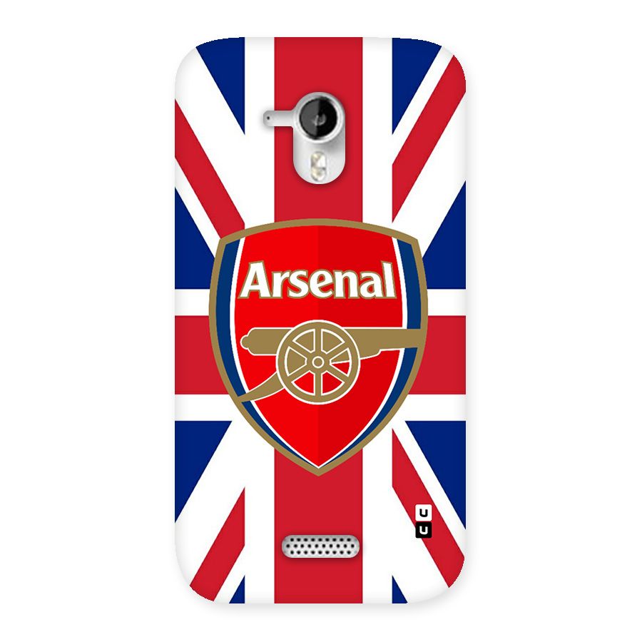 Arsenal Flag Back Case for Canvas HD A116