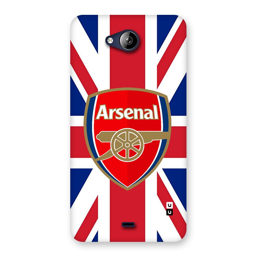 Arsenal Flag Back Case for Canvas Play Q355