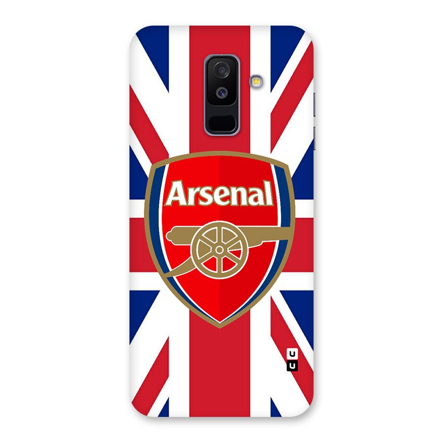 Arsenal Flag Back Case for Galaxy A6 Plus