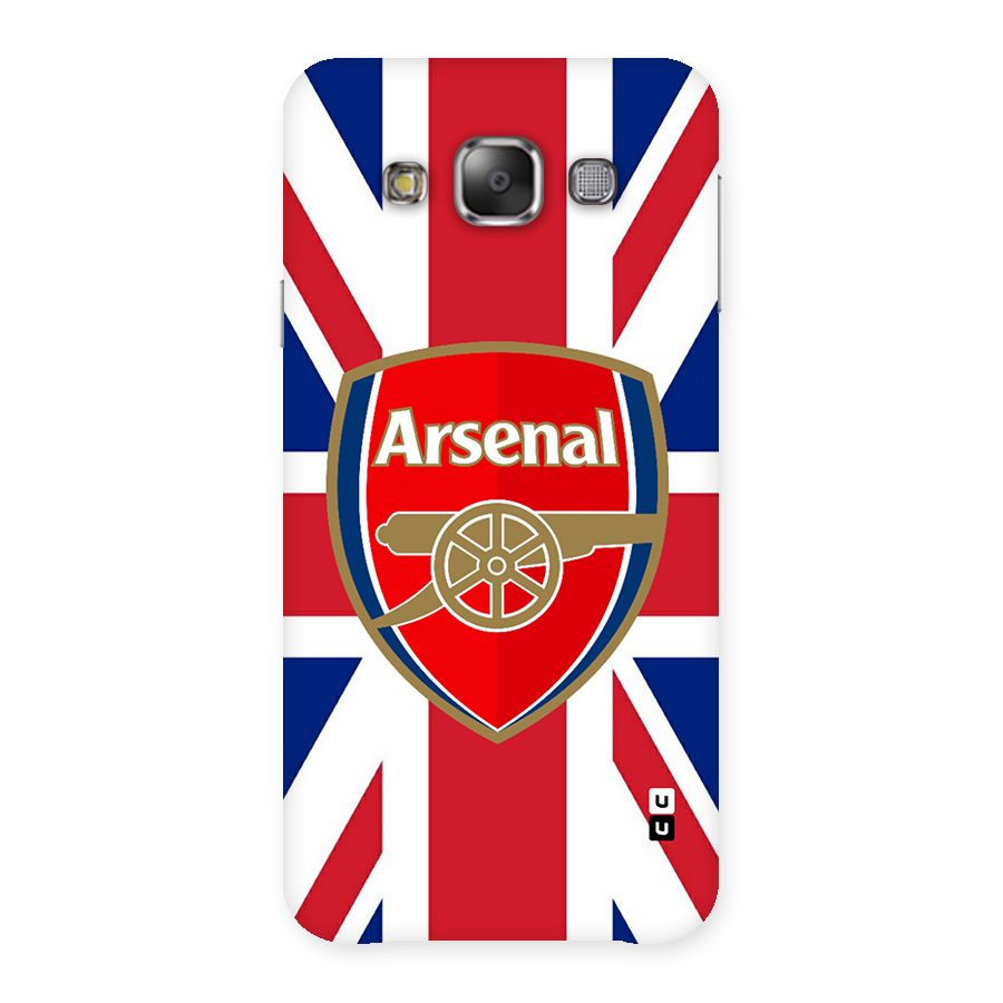 Arsenal Flag Back Case for Galaxy E7