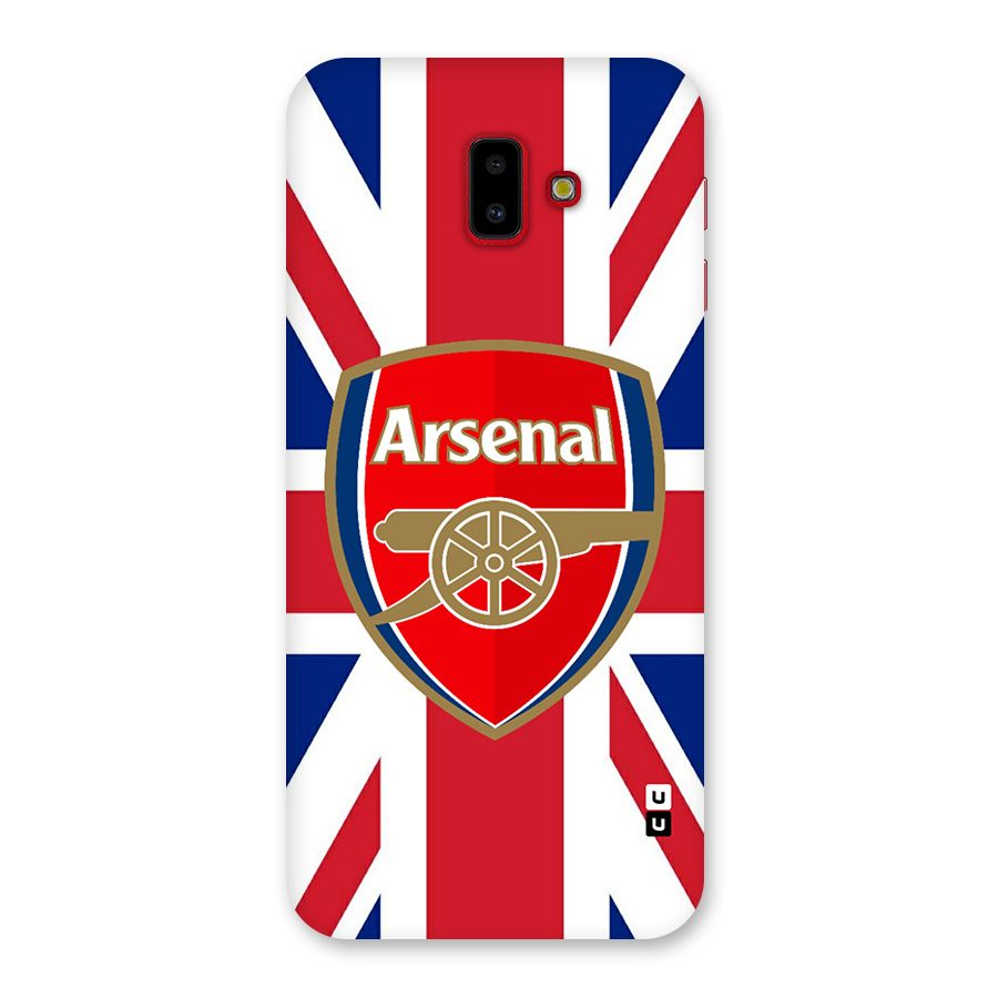 Arsenal Flag Back Case for Galaxy J6 Plus