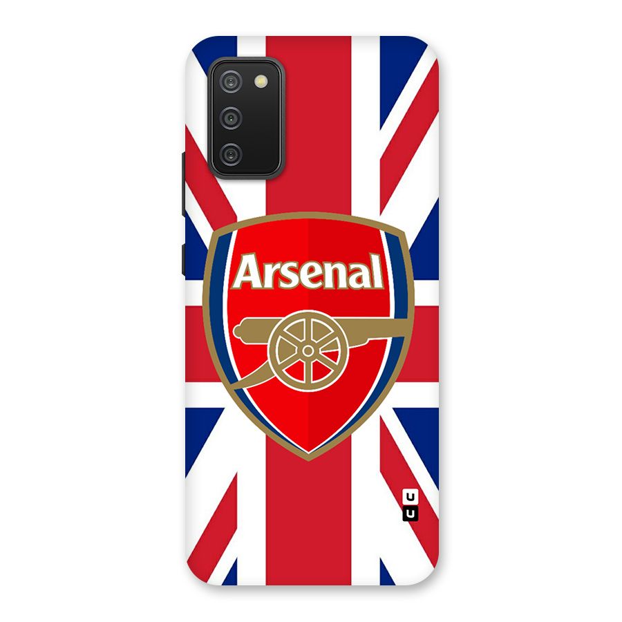 Arsenal Flag Back Case for Galaxy M02s